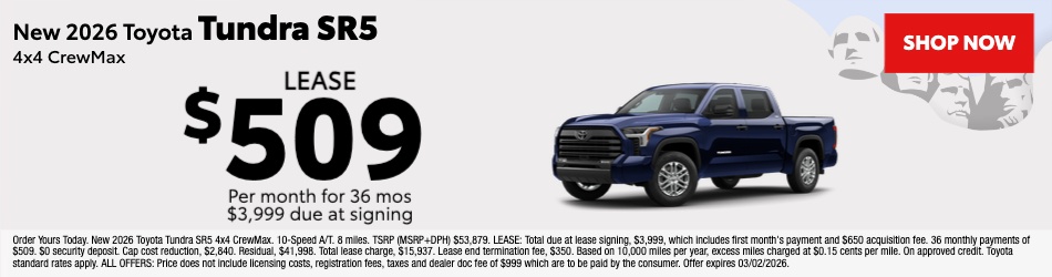 New Toyota Tundra Truck For Sale & Lease | Freehold, NJ